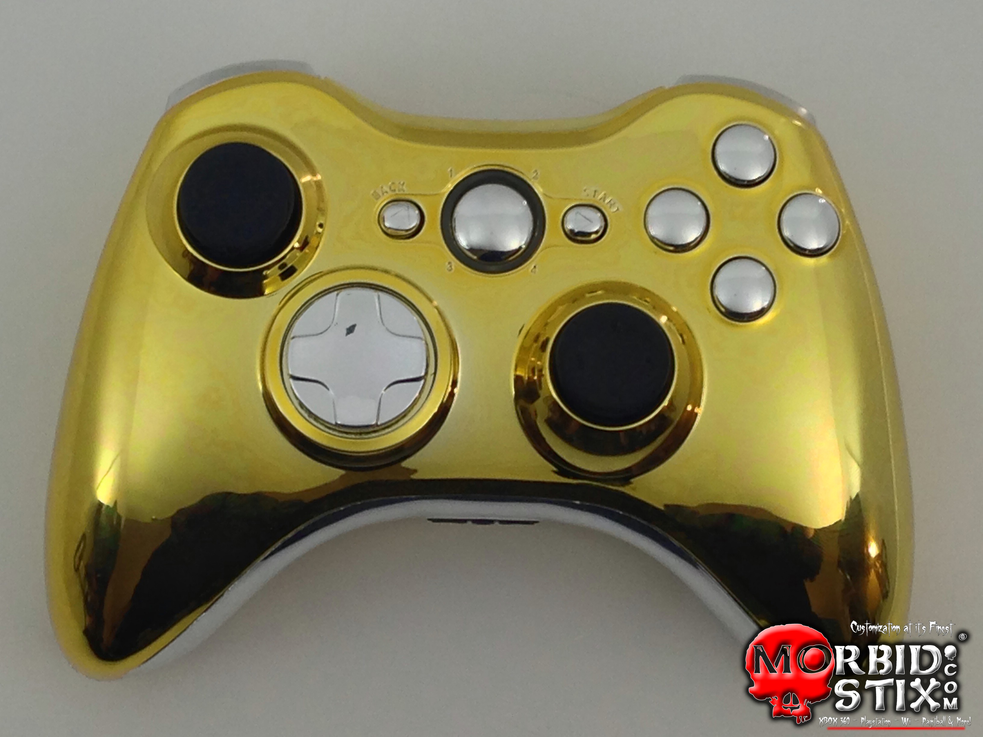 Xbox 360 Silver on Gold 15 MorbidStix Gallery since 2007